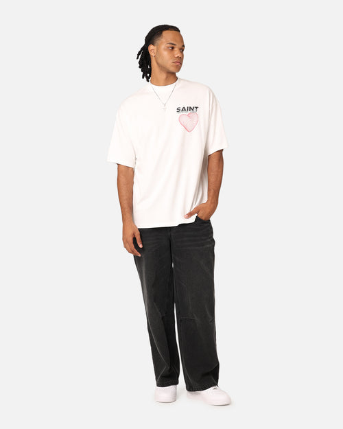 Saint Morta Lovers Club T-Shirt Off White