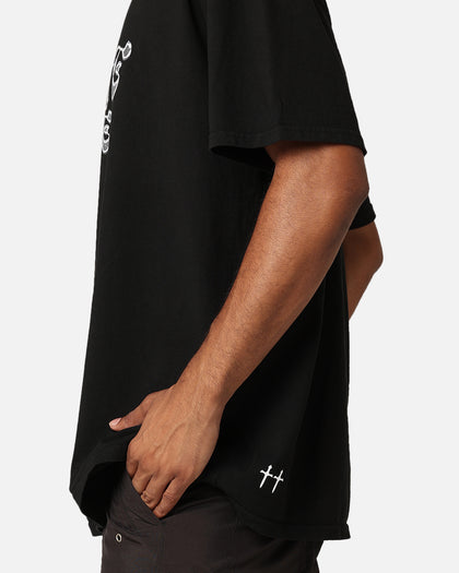 Saint Morta Platinum Chrome T-Shirt Black