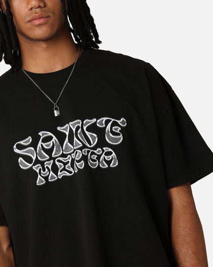 Saint Morta Platinum Chrome T-Shirt Black