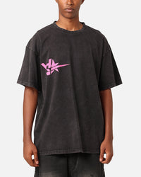 The Anti Order Astar T-Shirt Black Acid Wash