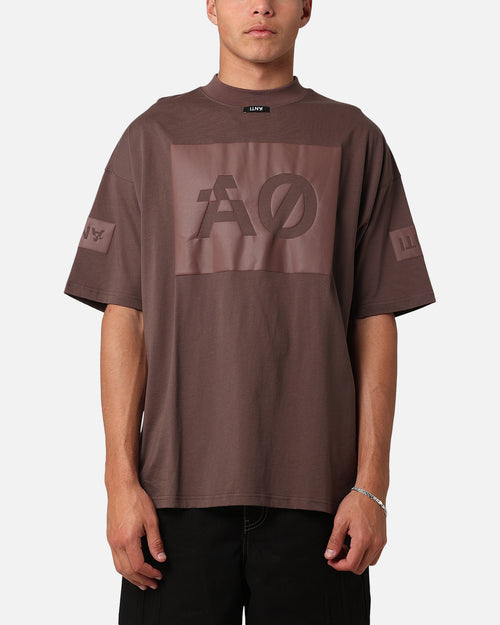 The Anti Order Tao Box Logo T-Shirt Brown
