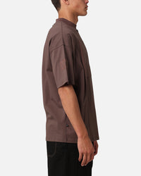 The Anti Order Tao Box Logo T-Shirt Brown
