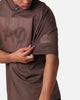 The Anti Order Tao Box Logo T-Shirt Brown