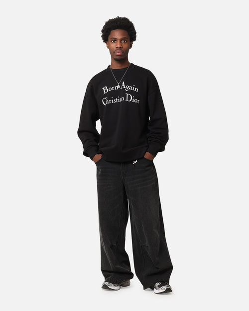 Secret Club Born Again Crewneck Black