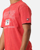 Tommy Jeans TJM Archive Logo T-Shirt Deep Crimson