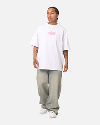 Playboy The Kiss T-Shirt White/Pink