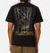 Playboy Linear Classic Bunny Stack T-Shirt Washed Black