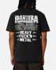 Pantera Domination T-Shirt Washed Black