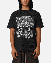 Pantera Domination T-Shirt Washed Black