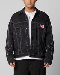 Loiter Galaxy Contrast Jacket Black