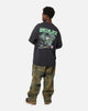 Mitchell & Ness Philadelphia Eagles 'Alter Ego' Flames T-Shirt Faded Black