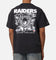 Mitchell & Ness Las Vegas Raiders Flames T-Shirt Faded Black