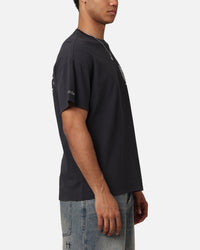Mitchell & Ness Las Vegas Raiders Flames T-Shirt Faded Black