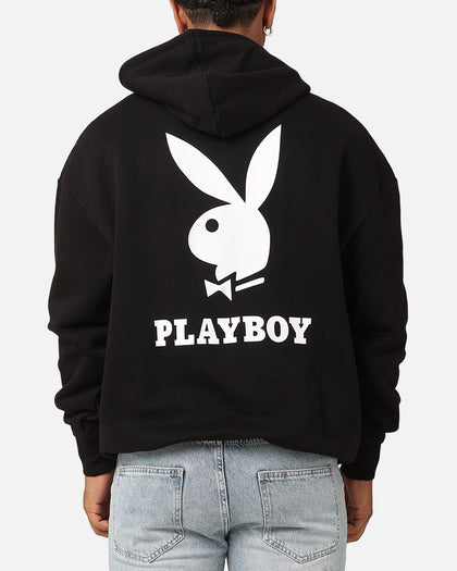 Playboy Lockup Hoodie Black