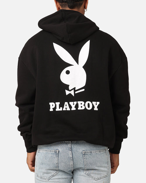 Playboy Lockup Hoodie Black