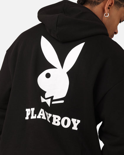 Playboy Lockup Hoodie Black