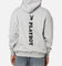 Playboy Logo Lockup Hoodie Grey Marle