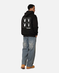 Playboy RHD Sqaured Hoodie Black