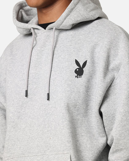 Playboy Solo RHD Icon Hoodie Grey Marle