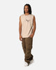 Saint Morta Momento Mori Oversized Muscle T-Shirt Stone