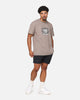 Carre Crested T-Shirt Dark Brown
