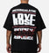 Carre Love Rose Vintage T-Shirt Washed Charcoal