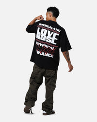 Carre Love Rose Vintage T-Shirt Washed Charcoal