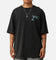 Tupac Blue Smoke T-Shirt Washed Black