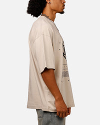 New Era X Bristol Studio New York Knicks 'Teams Edition' T-Shirt Stone