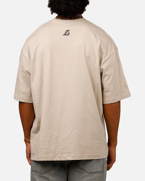 New Era X Bristol Studio Los Angeles Lakers 'Teams Edition' T-Shirt Stone