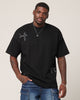 Saint Morta Shadow Waffle T-Shirt Black
