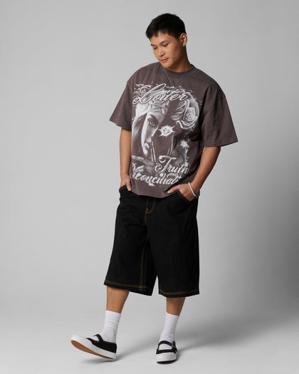 Loiter Truth And Reconciliation T-Shirt Charcoal
