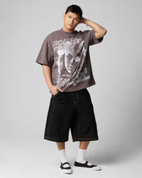 Loiter Truth And Reconciliation T-Shirt Charcoal