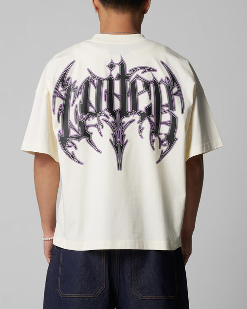 Loiter Metal Boxy T-Shirt Off White