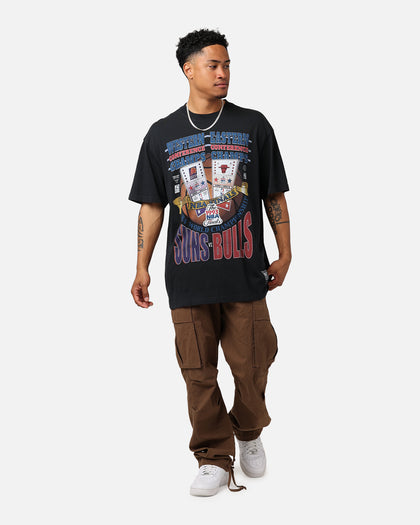 Mitchell & Ness Chicago Bulls Vs. Phoenix Suns T-Shirt Faded Black