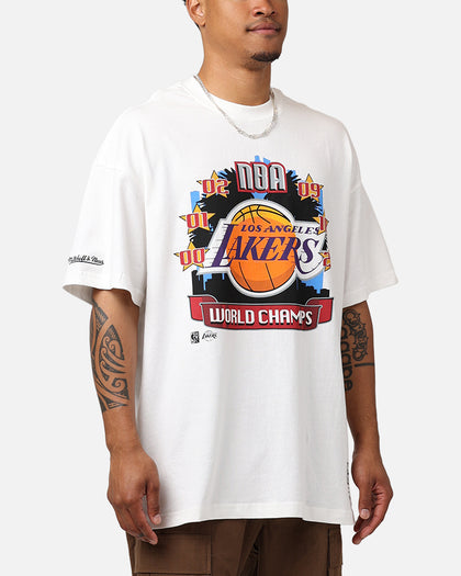 Mitchell & Ness Los Angeles Lakers Got Rings T-Shirt Egret