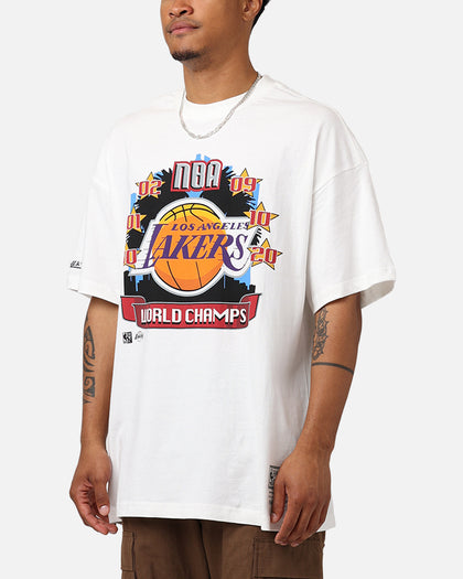 Mitchell & Ness Los Angeles Lakers Got Rings T-Shirt Egret