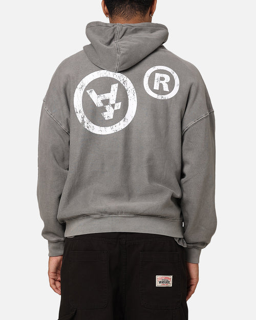 The Anti Order Rights Reserved Hoodie Washed Charcoal
