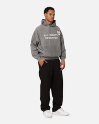 The Anti Order Rights Reserved Hoodie Washed Charcoal