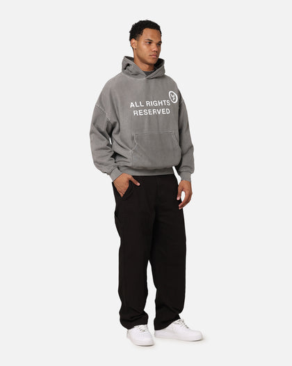 The Anti Order Rights Reserved Hoodie Washed Charcoal