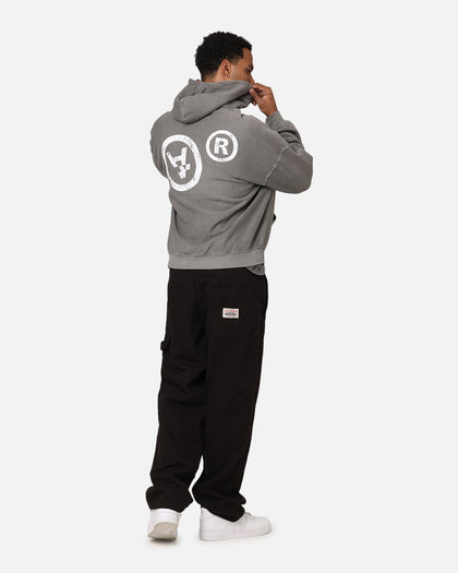 The Anti Order Rights Reserved Hoodie Washed Charcoal