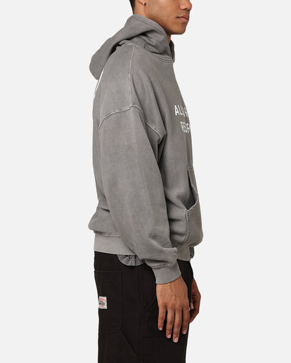 The Anti Order Rights Reserved Hoodie Washed Charcoal