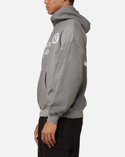 The Anti Order Rights Reserved Hoodie Washed Charcoal
