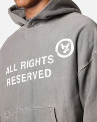 The Anti Order Rights Reserved Hoodie Washed Charcoal