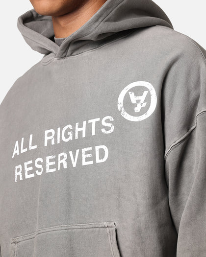 The Anti Order Rights Reserved Hoodie Washed Charcoal