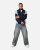 Carre C-Star Polarfleece Quarter Zip Crewneck Light Blue/Mul