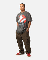 73Studio X Ghostbusters Heavyweight T-Shirt Black Wash