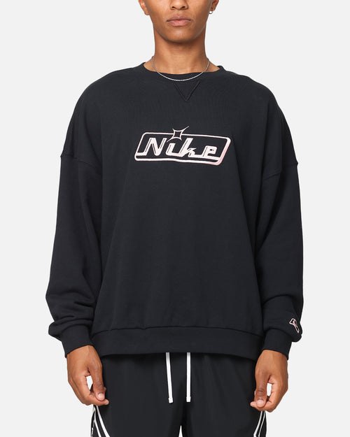 Nike Club Oversized Crewneck Sweatshirt Black/Pink
