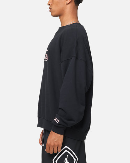 Nike Club Oversized Crewneck Sweatshirt Black/Pink