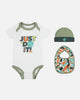 Nike Infants' Bodysuit 3 Piece Gift Set Sail